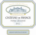 Icon of EtiquetteChateaudeFranceBlanc2022