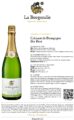 Icon of La Burgondie Cremant De Bourgogne Bio Brut Blanc Fr