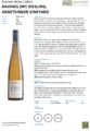 Icon of Ravines Dry Riesling, Argetsinger Vineyard 2020