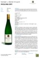 Icon of Hermann J  Wiemer Vineyard Riesling Dry 2022