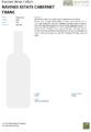 Icon of Ravines Estate Cabernet Franc 2022